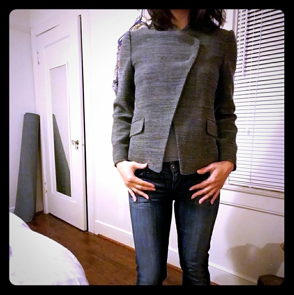 Ann Taylor blazer coat